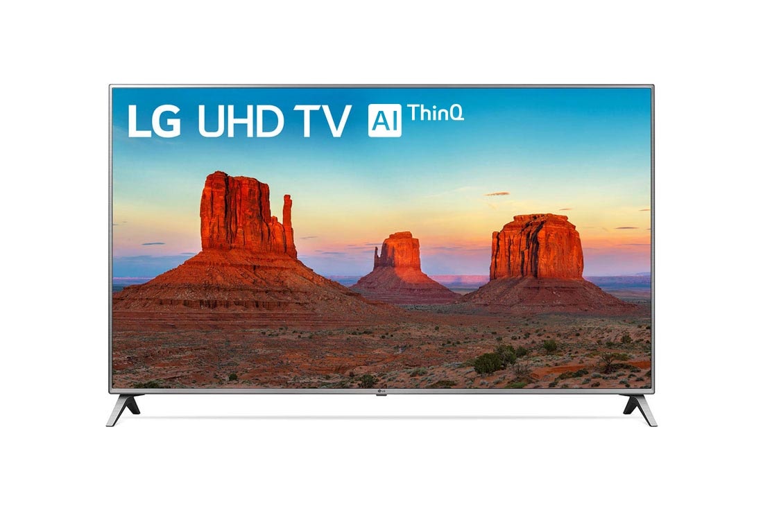 LG TV 86'' | Ultra HD LED | Procesador Quad Core | AI ThinQ™ | 4K HDR Activo |  La Esencia de una Imagen Auténtica, SmartTV UHD 4K de 86" con HDR Activo 4K y Sistema Operativo webOS, 86UK6570PSA